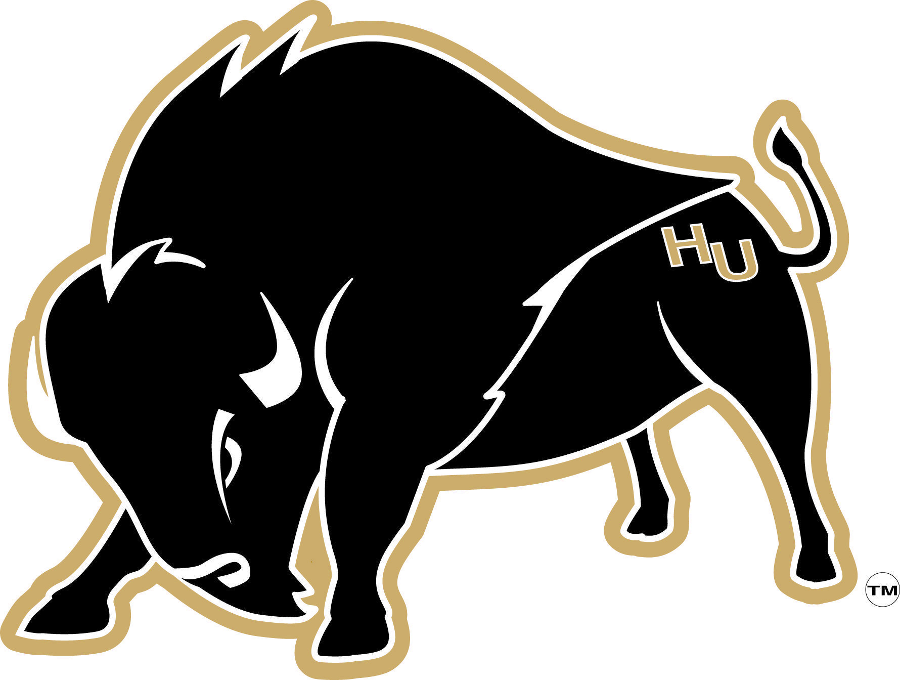 Bison Mascot Logo - Harding University- Bison | College mascots and logos | Pinterest ...