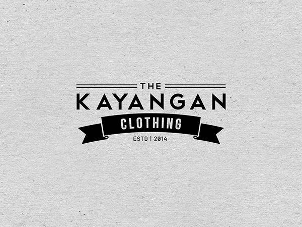 Local Clothing Logo - The Kayangan Clothing on Behance