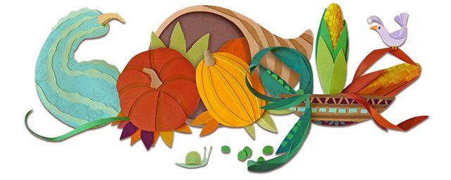 Thanksgiving Logo - Happy Thanksgiving Day Logos From Google, Bing, Ask.com & More