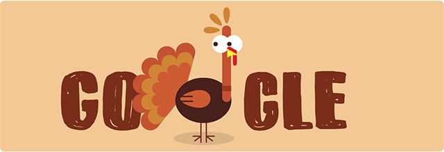 Thanksgiving Logo - Thanksgiving 2017 Google Logo, Bing Design & Sogou Logo