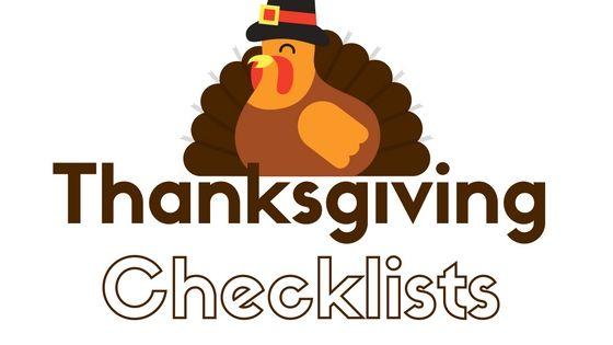 Thanksgiving Logo - Checklists for Thanksgiving. Life Gets Organized