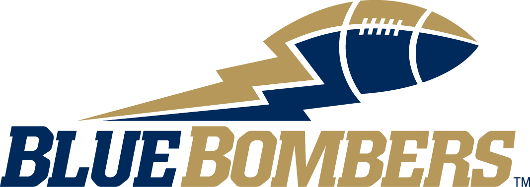 Winnipeg Blue Bombers Logo - Winnipeg Blue Bombers Wordmark Logo Football League CFL
