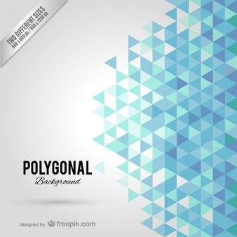 Polygon with a Blue P Logo - Polygon Vectors, Photo and PSD files