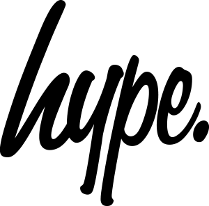 Black and White Clothing Logo - HYPE