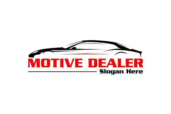 Auto Dealer Logo - Motive Dealer ~ Logo Templates ~ Creative Market
