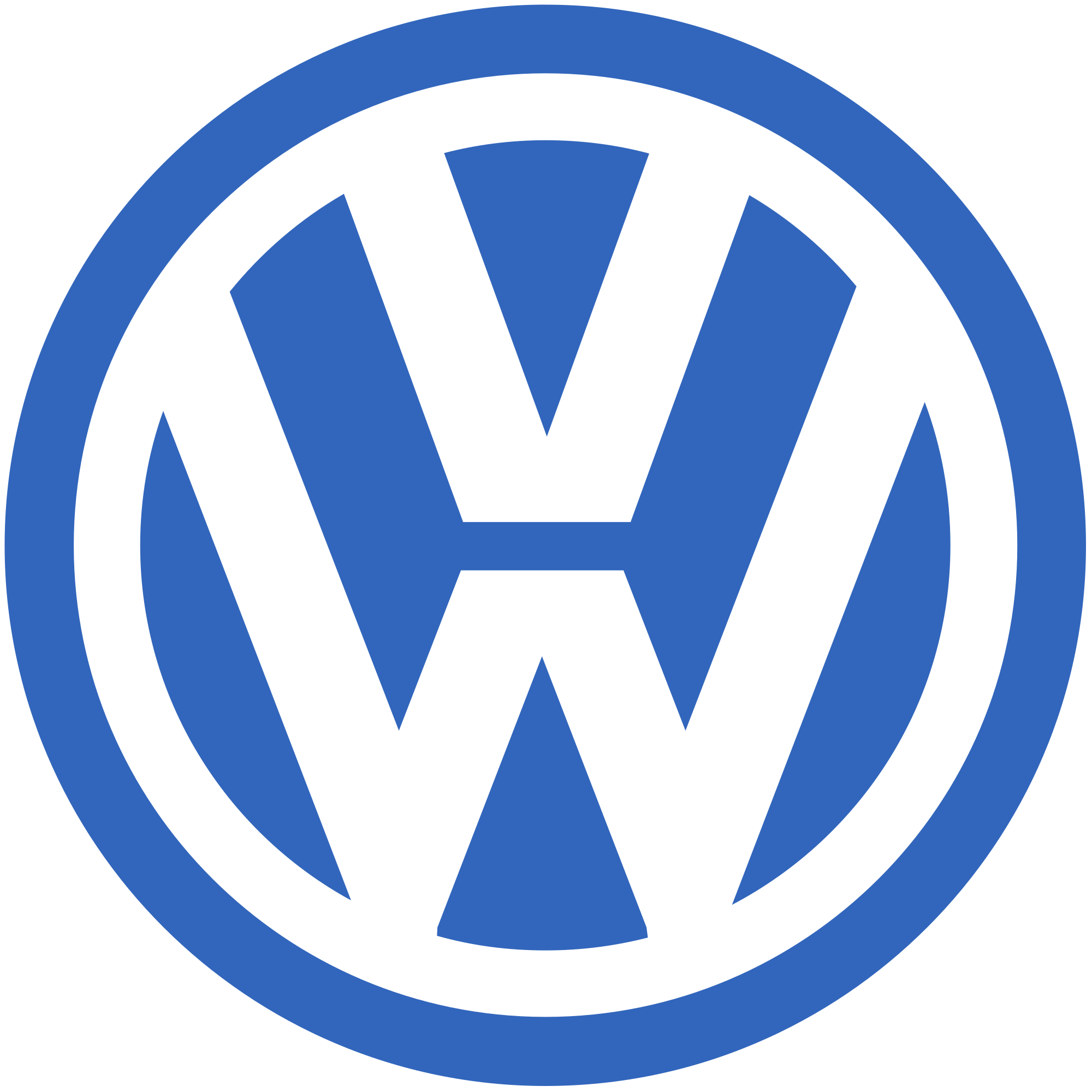Volkswagen Logo - File:Volkswagen Logo till 1995.svg - Wikimedia Commons