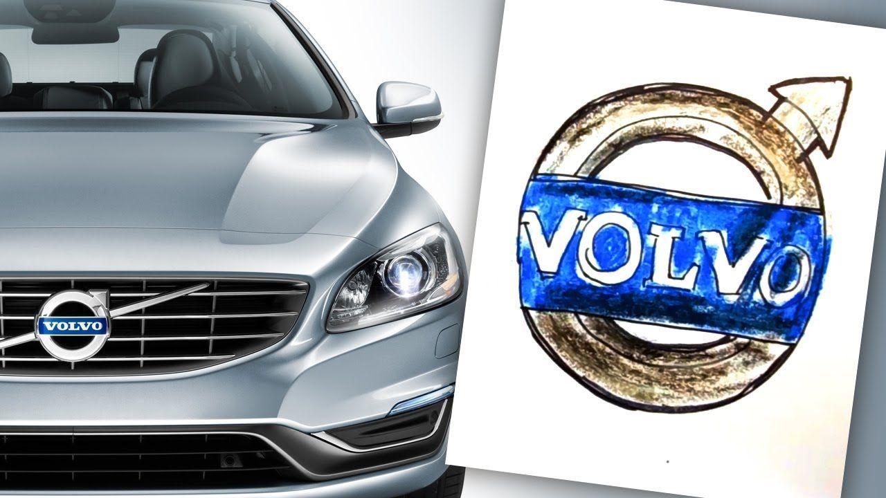 Volvo Car Logo - How to draw VOLVO logo / AUTO LOGO car - YouTube