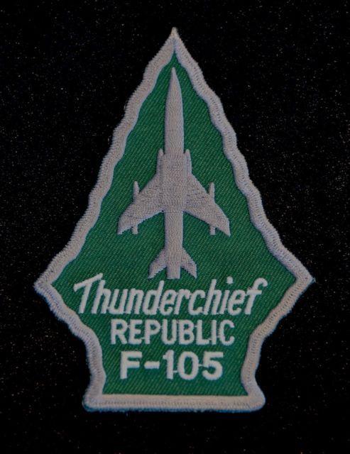 Thud Logo - USAF Republic F 105 Thunderchief Patch Thud Vietnam War Century