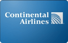 Continental Airlines Logo - Continental Airlines Gift Card Balance
