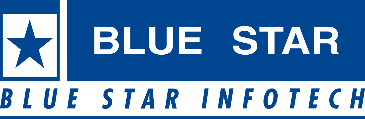 Star Blue Logo - Blue Star Infotech logo.svg