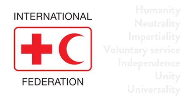White with Red Cross Logistics Firm Logo - International Federation Federation of Red Cross