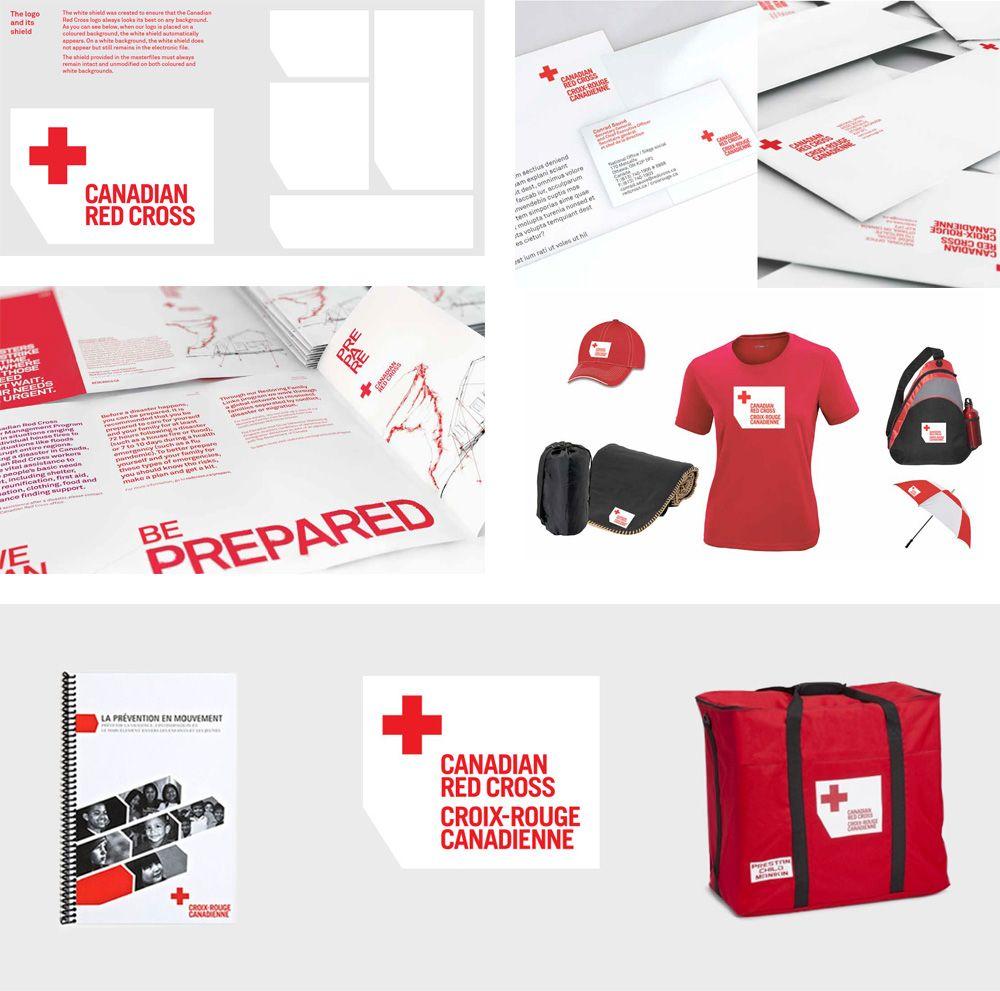 White with Red Cross Logistics Firm Logo - Brand New: New Logo and Identity for Canadian Red Cross