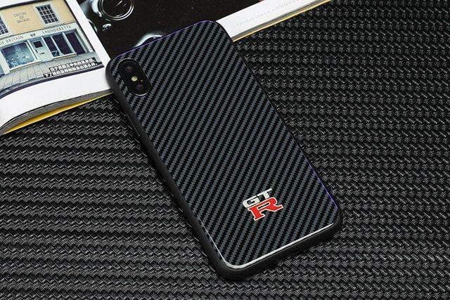 GTR Logo - Tempered glass Nissan Skyline GTR logo Phone Case for iphone X XR XS ...