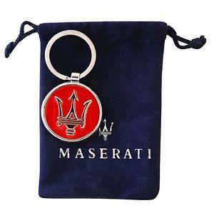 Red Trident Logo - Maserati Red Trident Keyring | eBay