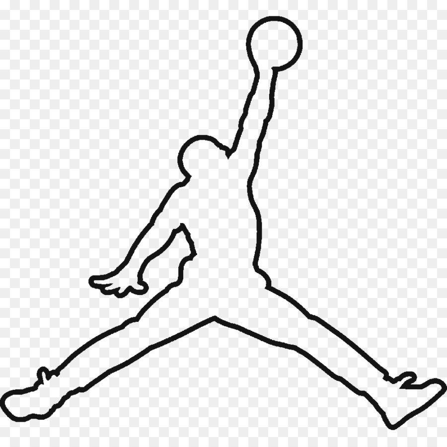 White Jordan Logo - Jumpman Clip art Air Jordan Vector graphics Logo - nike png download ...