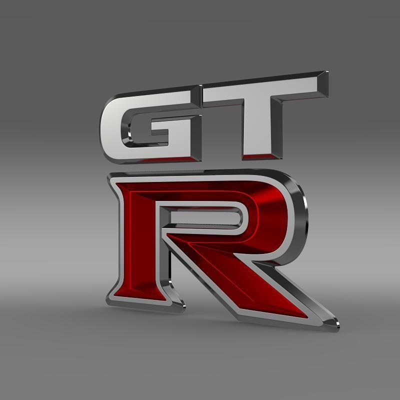Cool GTR Logo - GTR logo 3D Model