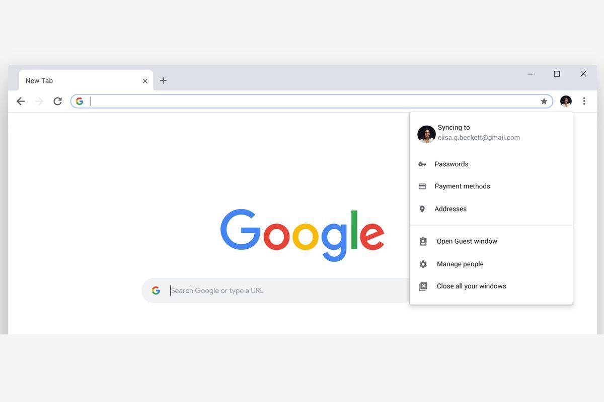 Chrome Mobile Logo - Google's new Chrome design includes rounded tabs and a new mobile ...