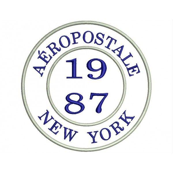 Aeropastle Logo - Embroidery Patch AEROPOSTALE.