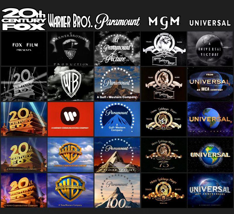 Old Movies Logo - List of Synonyms and Antonyms of the Word: old movie studio logos