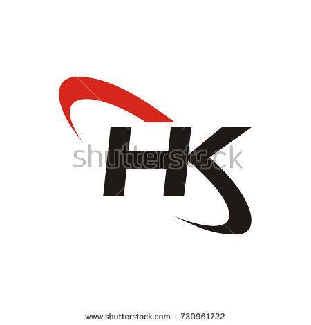 HK Logo - hk logo design hk logo initial letter design template stock vector ...