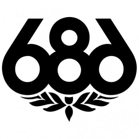 686 Snowboarding Logo - 686 SNOWBOARD SKI CLOTHING LOGO СПОНСОРОМ БРЕНДА РЕЗКА НАКЛЕЙКИ НЕТ ФОНА