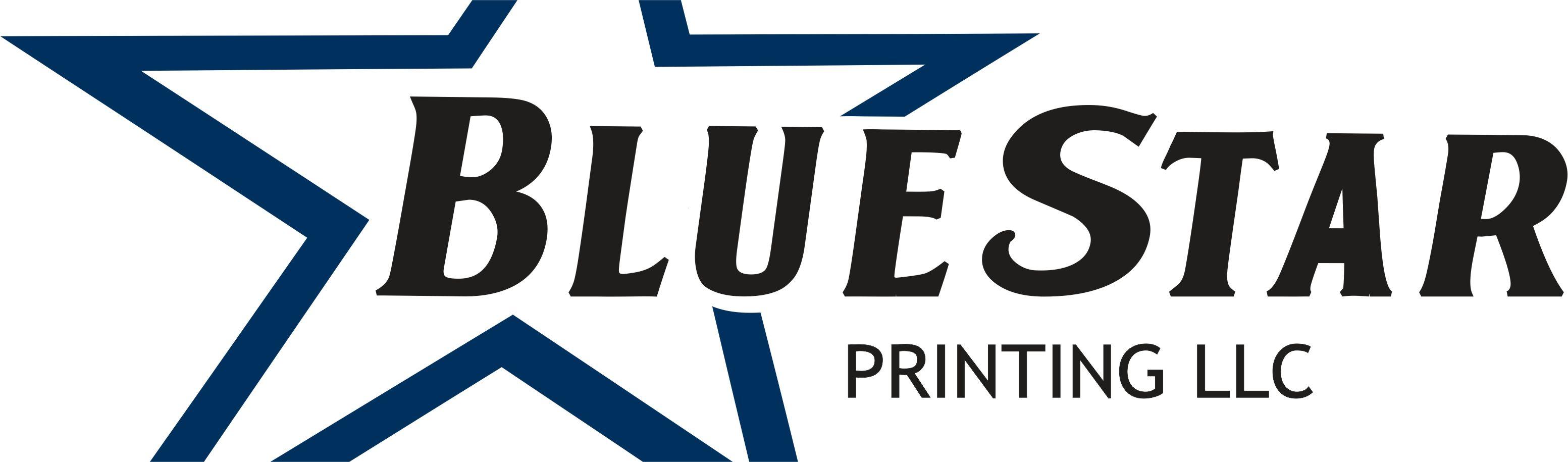Star Blue Logo - Blue Star Screen Printing. Screen Printer Directory