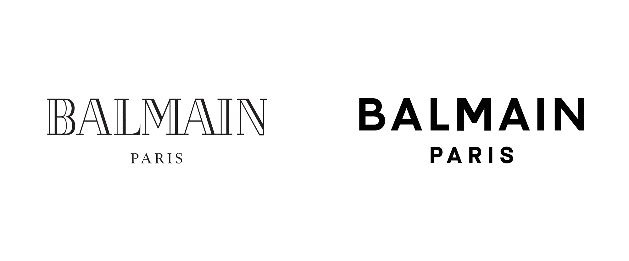 Balmain Logo - Brand New: New Logo for Balmain by Adulte Adulte