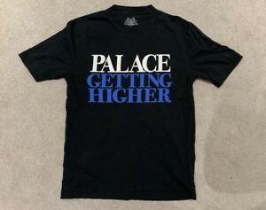 Palace Clothing Logo - Palace Skateboards 'Getting higher' Logo T Shirt BLACK Size Medium ...