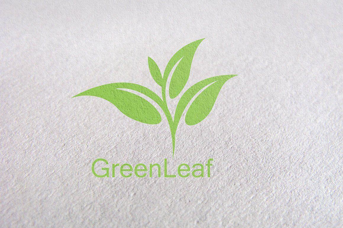 Green Tea Leaf Logo - tree, tea, leaf, green logo Template ~ Logo Templates ~ Creative Market