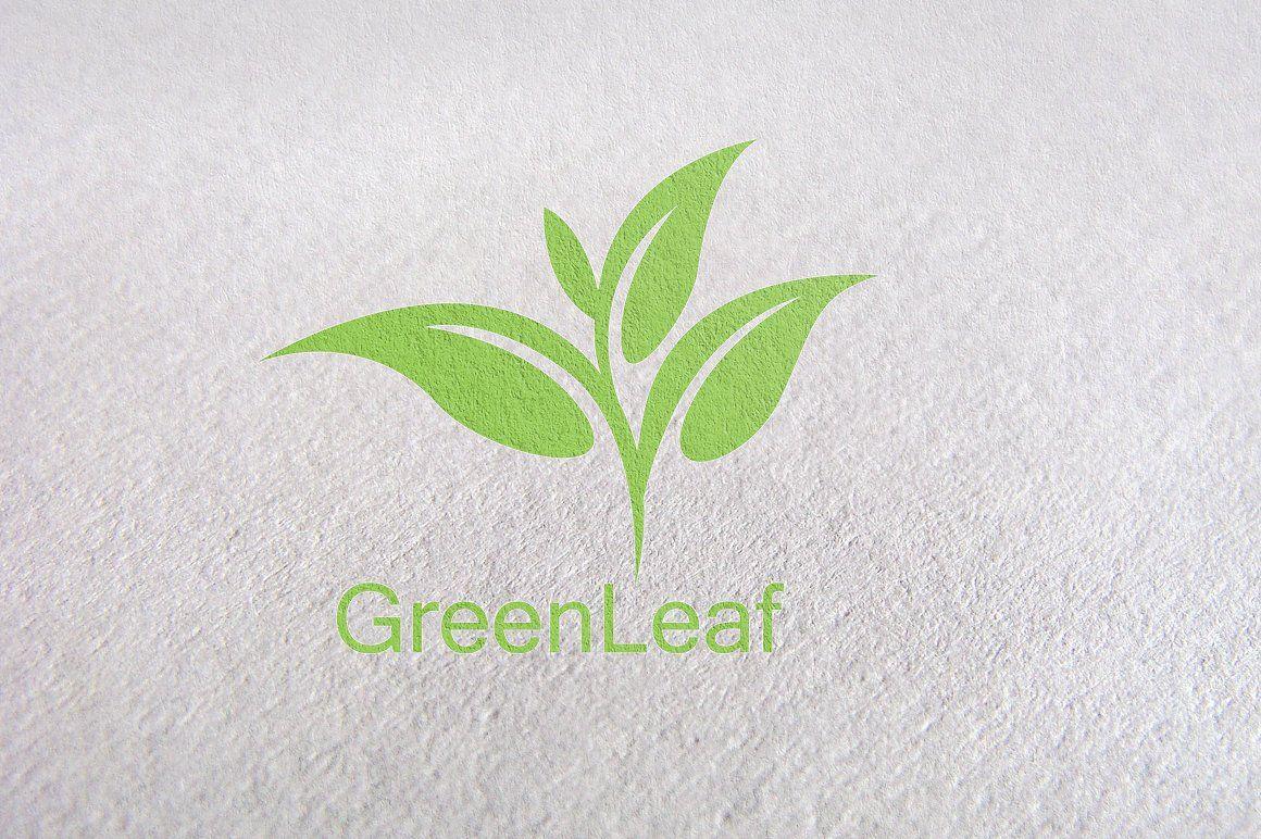 Green Tea Leaf Logo - tree, tea, leaf, green logo Template Logo Templates Creative Market