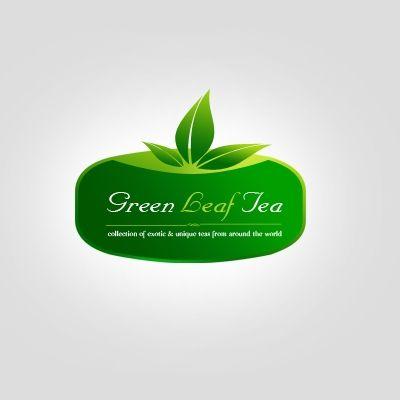 Green Tea Leaf Logo - Green Leaf Tea | Logo Design Gallery Inspiration | LogoMix