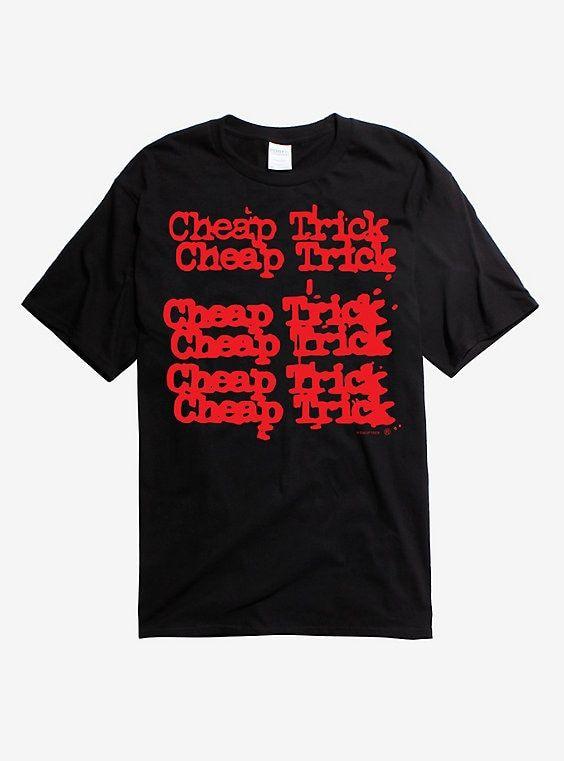 Red Cheap Trick Logo - Cheap Trick Logo T Shirt
