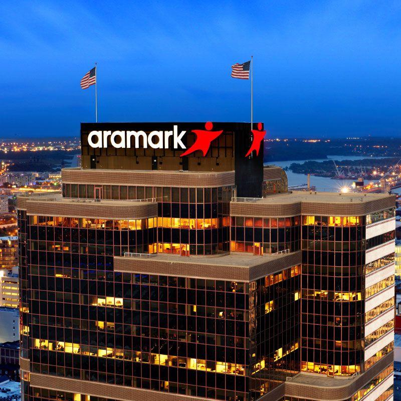 ARAMARK Logo - History | About Us | Aramark