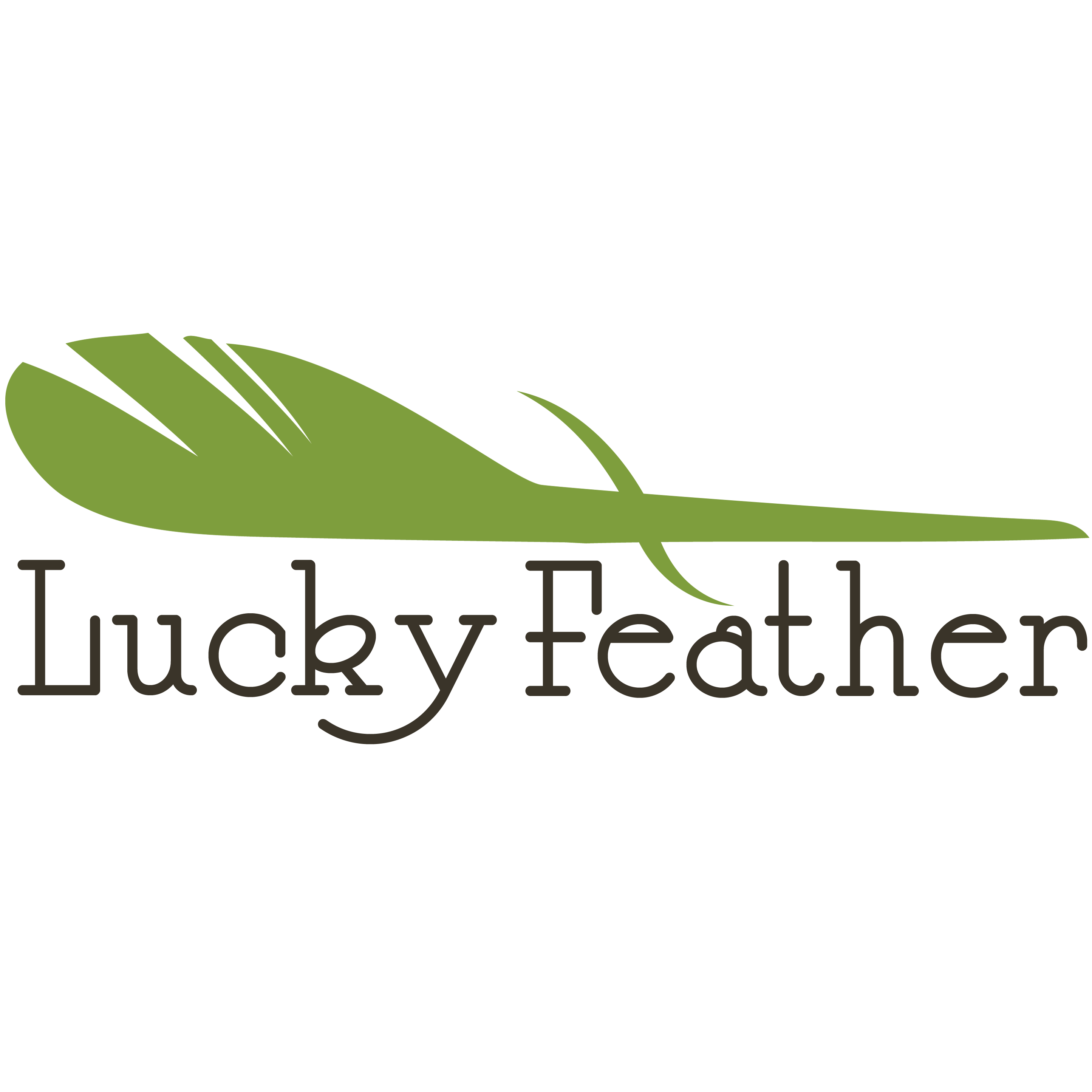 Lucky Feather Logo - Amazon.com: Lucky Feather