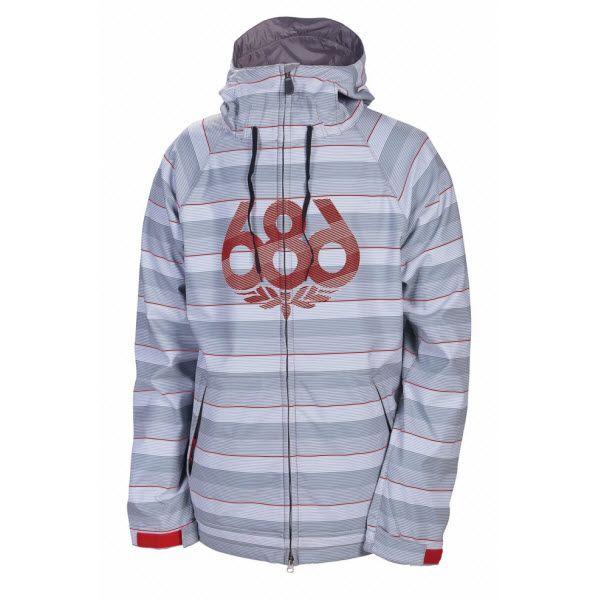 686 Snowboarding Logo - 686 Plexus Tag Mens Softshell Snowboard Jacket 2013 in Grey Trio ...