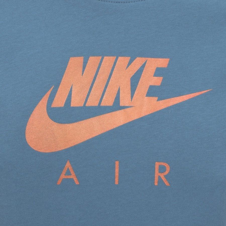 Nike Air Logo - Sweetheart Nike Menswear Air Logo T Shirt Blue