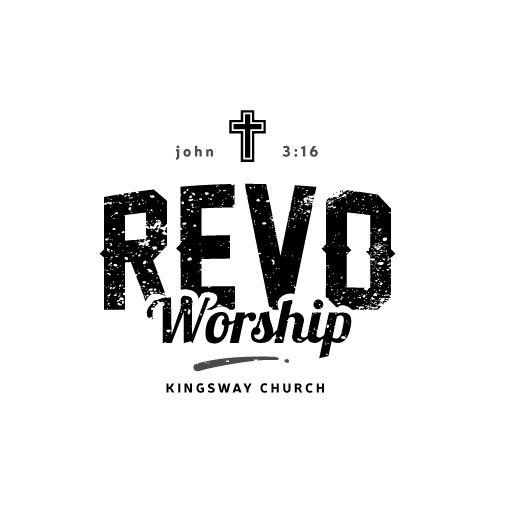 Cool Church Logo - Kingsway Church: Revo Worship. Logo & Shirt Design