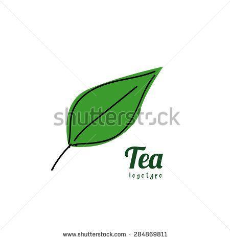 Green Tea Leaf Logo - Tea leaf logo illustration | leaf motif | Tea, Leaf logo, Leaves