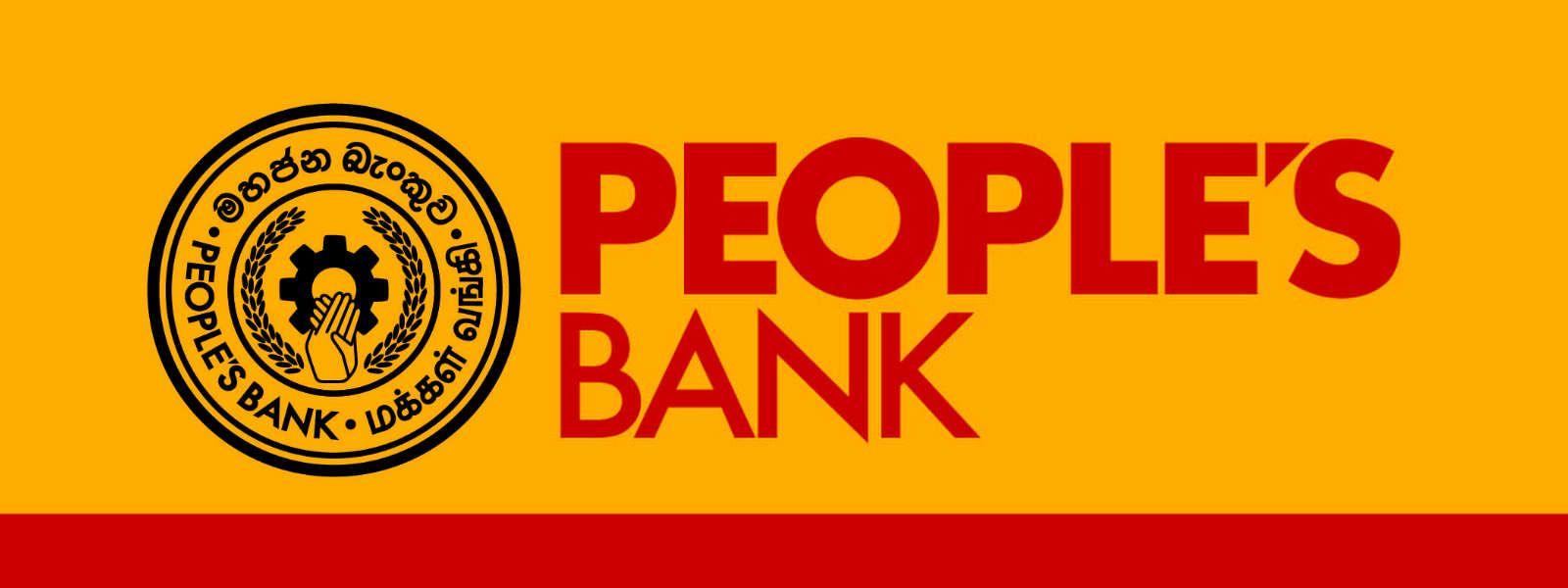 Peoples Bank Logo - People's bank being looted with political patronage Lanka