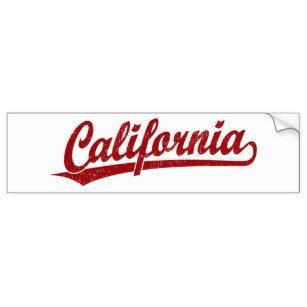 California Logo - California Logo Bumper Stickers & Car Stickers