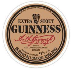Old Guinness Logo - The 1987 best Black Stuff ~ G images on Pinterest in 2019 | Guinness ...