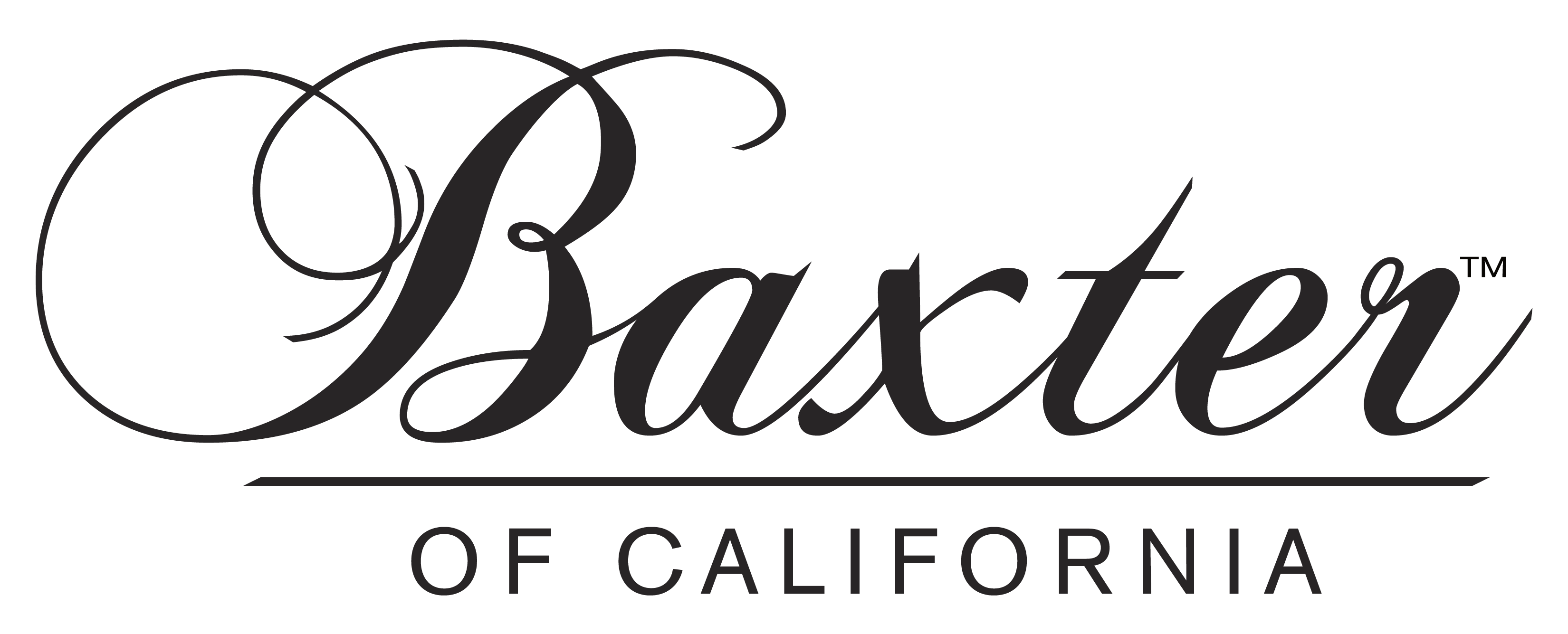 California Logo - Baxter of California