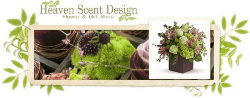 Scent Flower Shop Logo - Laconia Florist | Flower Delivery by Heaven Scent Design