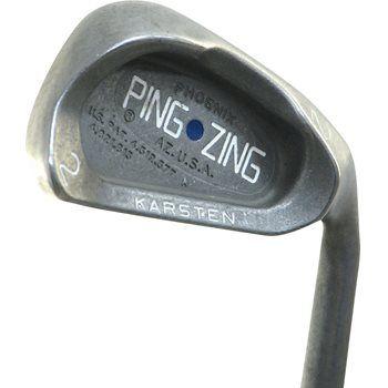 Ping Zing Logo - Used Ping Zing 4 Iron In Bargain Condition Flexballs.com