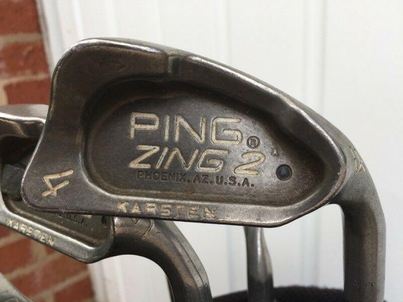 Ping Zing Logo - Gents right handed set of 9 x Ping Zing 2 irons | in Rothley ...