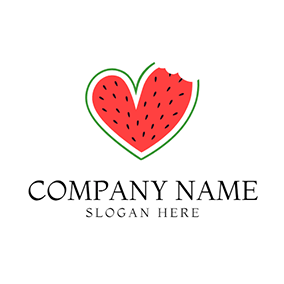 Heart Shaped Food and Drink Logo - Free Food & Drink Logo Designs. DesignEvo Logo Maker