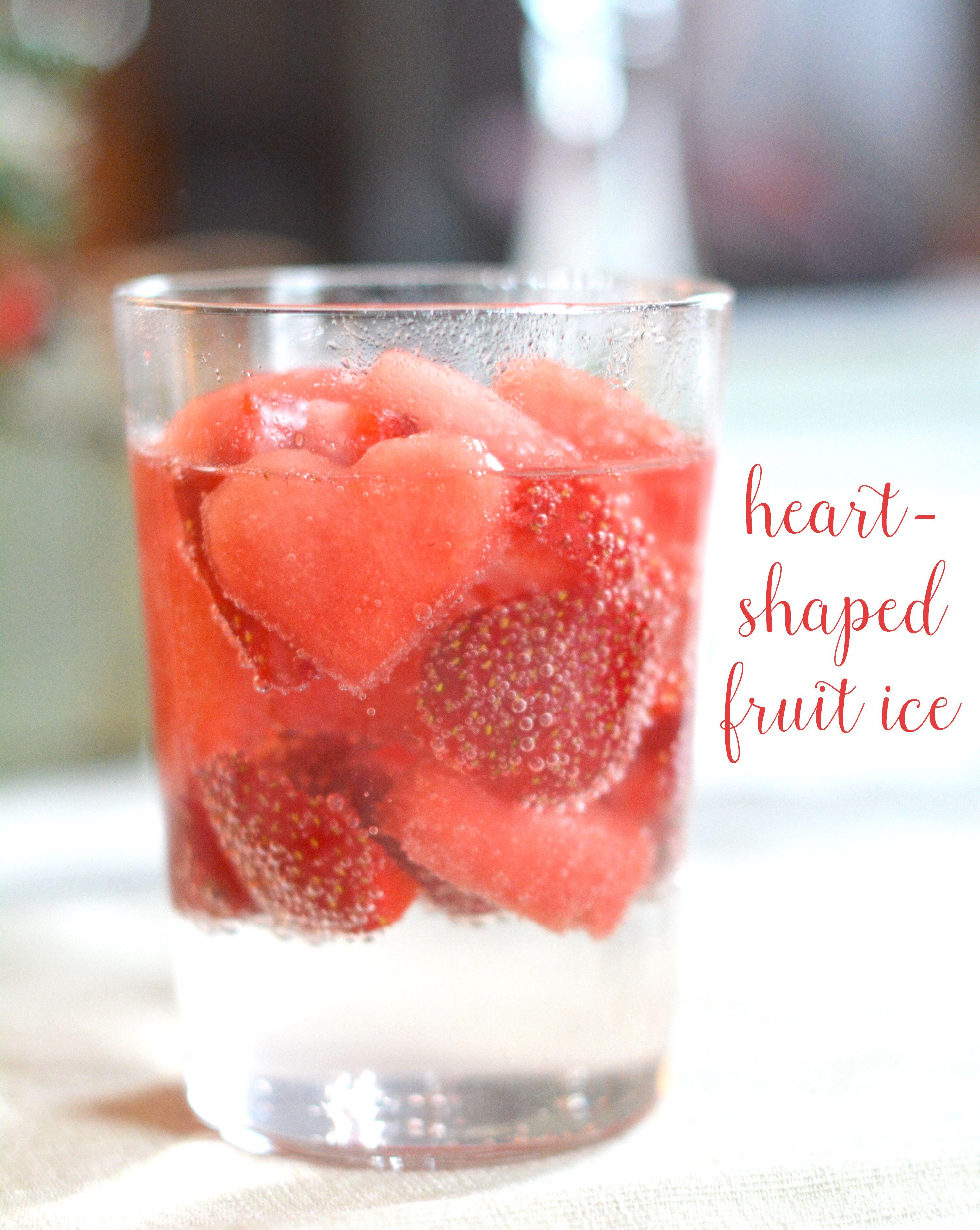 Heart Shaped Food and Drink Logo - Heart-Shaped Fruit Ice Cubes | Babble