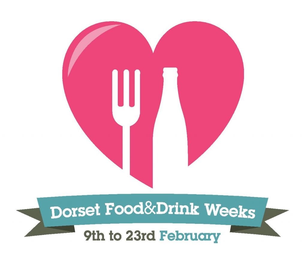 Heart Shaped Food and Drink Logo - Love Dorset Food & Drink Weeks - Dorset Food & Drink