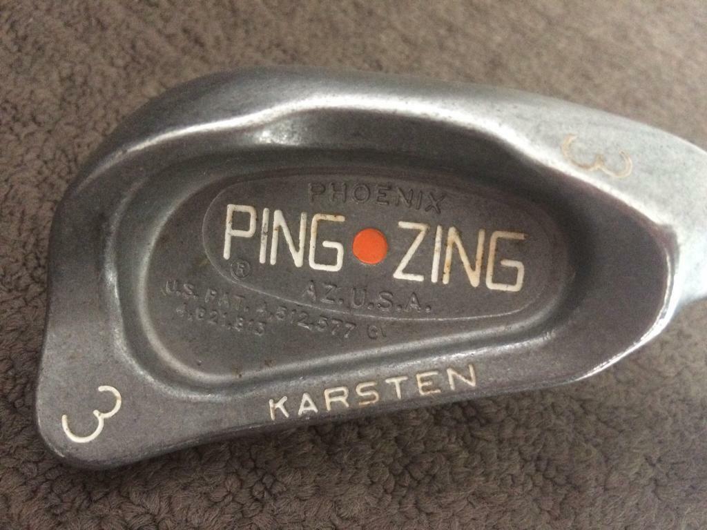 Ping Zing Logo - Ping -zing orange dot set of golf irons | in Sandiacre ...