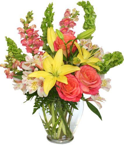 Scent Flower Shop Logo - Carefree Spirit Flower Arrangement in Eagle Point, OR - Heaven Scent ...